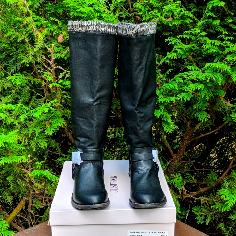 Talisa Wide Calf Flat Boot